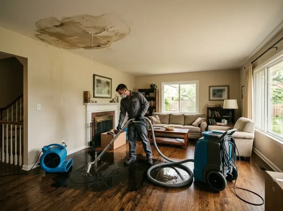 attic-pipe-burst-ceiling-drip-008 — frequently asked questions, Water Damage Restoration & Carpet Care in Jupiter Farms, FL